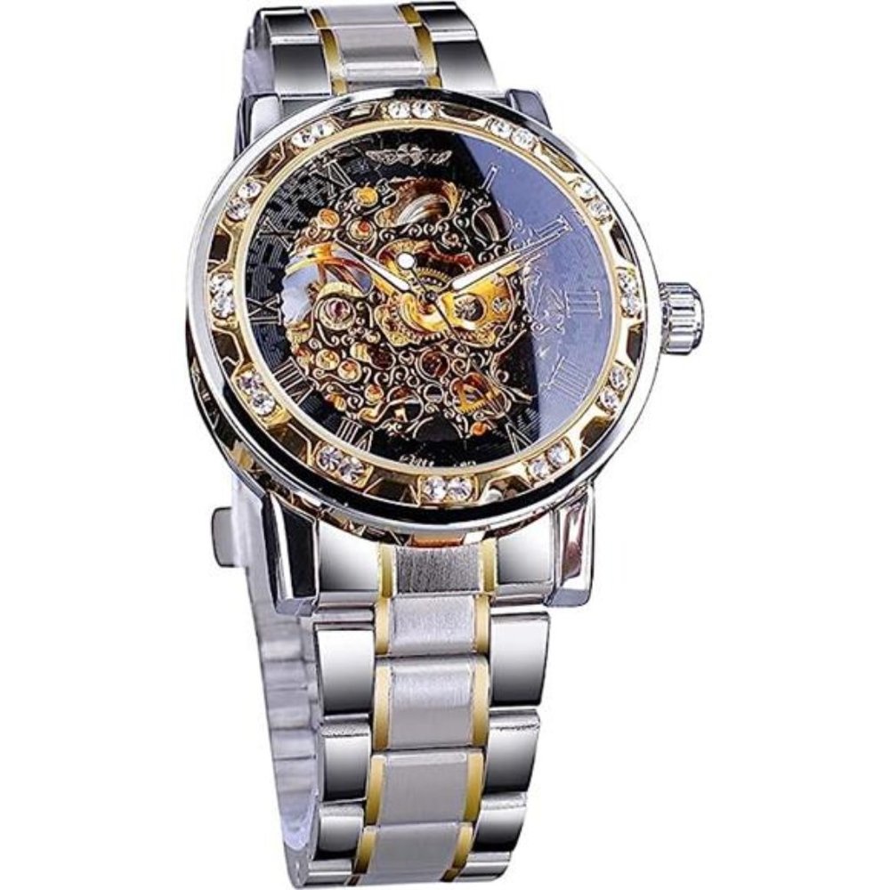 Men's Chronograph Sport Watch Waterproof Military Watches for Men Black Analog
